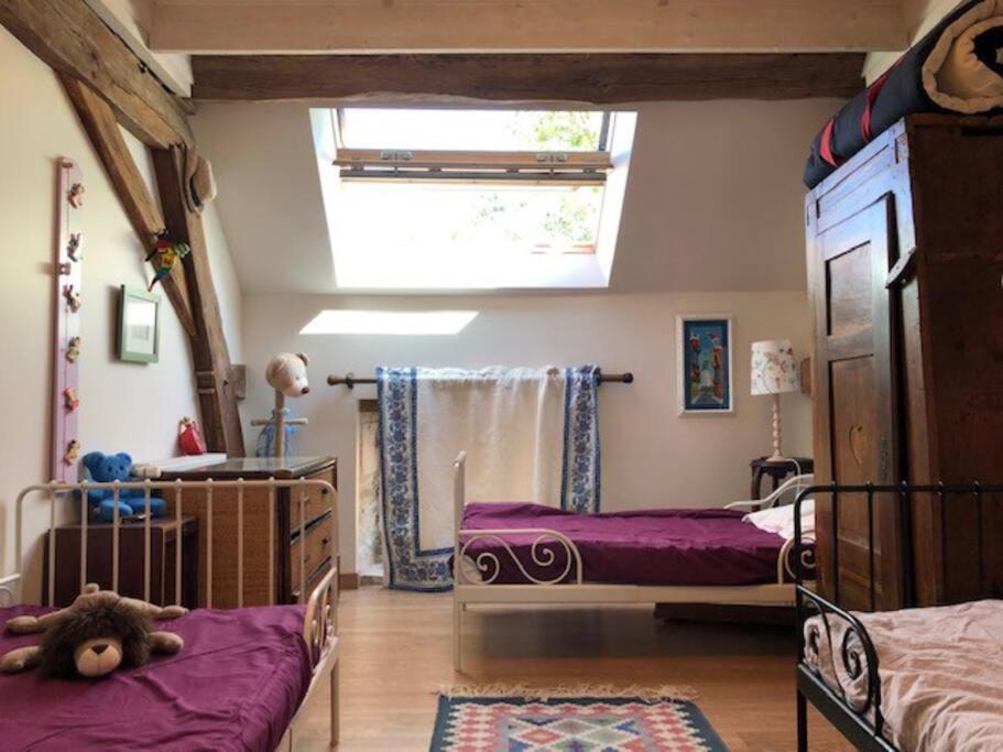 Magnifique Moulin Proche Chablis, Jacuzzi Et Riviere Villa Annay-sur-Serein Exterior photo