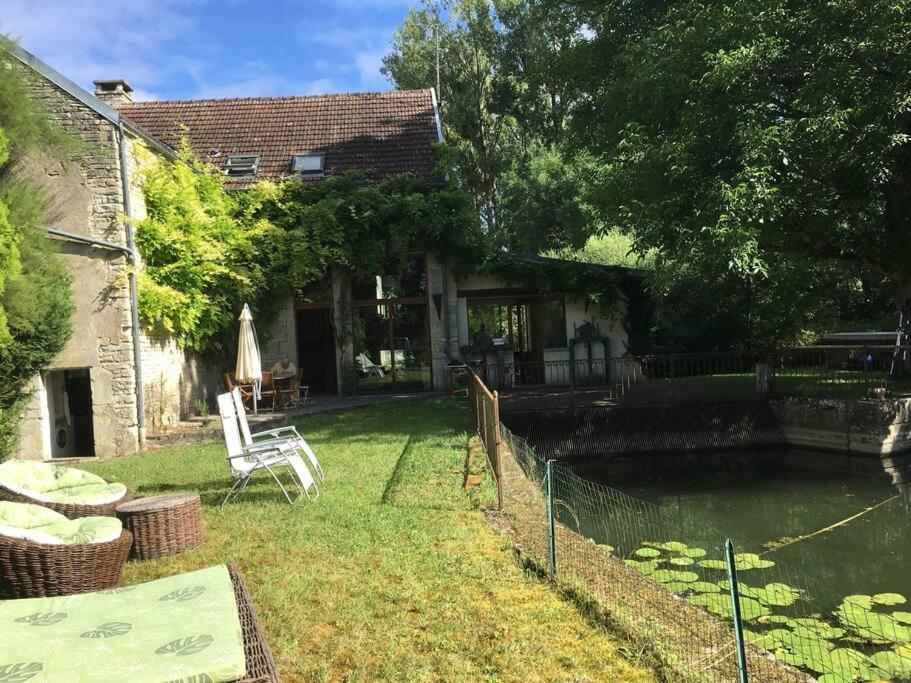Magnifique Moulin Proche Chablis, Jacuzzi Et Riviere Villa Annay-sur-Serein Exterior photo
