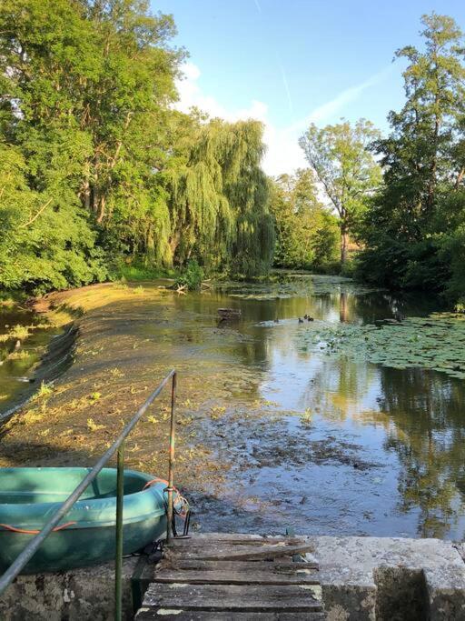 Magnifique Moulin Proche Chablis, Jacuzzi Et Riviere Villa Annay-sur-Serein Exterior photo